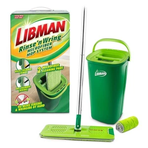 Rinse 'n Wring Mop and Bucket System | Microfiber Floor Mop | Hardwood Floor ... - Picture 1 of 9
