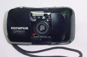 Olympus [mju:] Muji-1 35mm Film Point & Shoot Compact Camera with 35/3.5 Lens - Picture 1 of 6