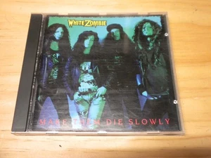 White Zombie - Make Them Die Slowly - 1989 Caroline CD MISPRINT - ERROR ON SPINE - Picture 1 of 6
