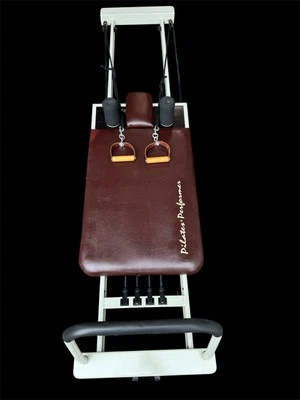 Pilates Reformer- New Roller Wheels & Shoulder Pads. Foot Bar/Swivel Handles - Image 1 of 4