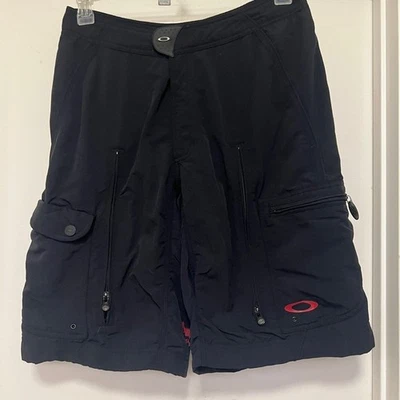 Oakley MTB 2.4 'Skull' Shorts - 90s - size M - black - Image 1 of 4
