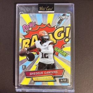 Wild Card 2025 - Shedeur Sanders 9/12 Rookies and Legends Comix BAANG - Imagen 1 de 3