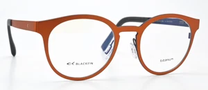 BLACKFIN Brille Lewis BF1048 1530 Orange Seidenmatt Dunkelblau Panto Titan M OVP - Bild 1 von 9