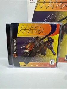 Mars Matrix (Sega Dreamcast, 2001) CIB Complete w/ CUSTOM DVD CASE - Picture 1 of 12