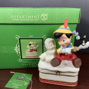 DEPT 56 Snowbabies Disney Pinocchio Jiminy Cricket Freunde kommen in allen Größen - Bild 1 von 12