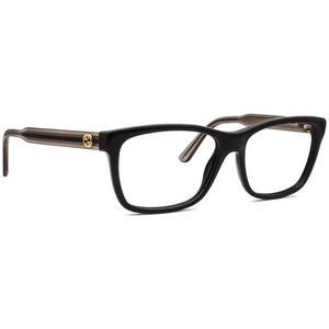 Gucci Brille GG 3765 GX3 Poliert Schwarz Eckig Gestell Italy 53[]15 140 - Bild 1 von 6