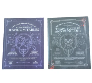 The Game Master's Book LOT of 2 Traps Puzzles & Dungeons & Astonishing Random... - Foto 1 di 7