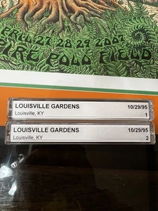 Phish Live Cassette 10/29/95 Louisville Gardens, Louisville, KY Set 1 & 2 - Picture 1 of 3