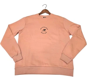 New Balance ASOS Life In Balance Peach Pullover Crewneck Sweatshirt Herren XS, Neu mit Etikett - Bild 1 von 11