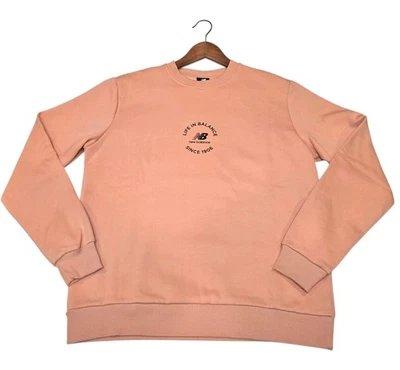 New Balance ASOS Life In Balance Melocotón Pullover Cuello Redondo Sudadera Para Hombres XS, NUEVO CON ETIQUETAS Foto 1 de 4