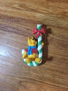 Disney Winnie The Pooh Bastone di Caramelle Verde Bianco Ornamento - Foto 1 di 2
