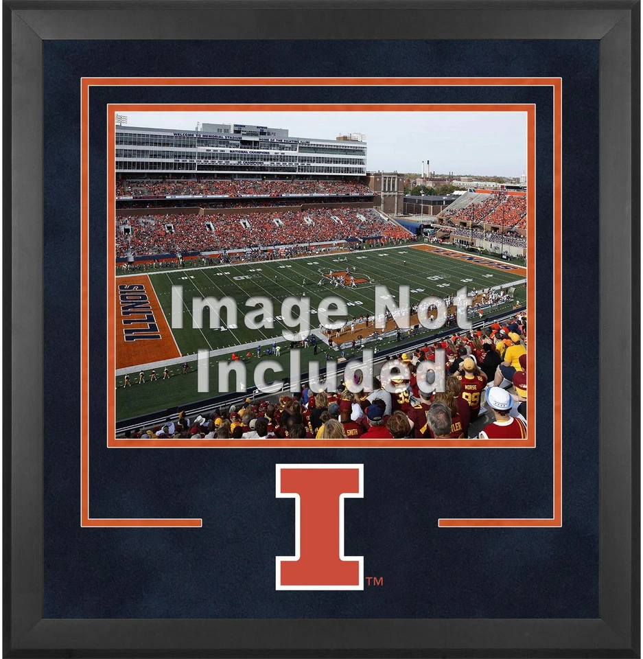 Illinois Illini Deluxe 16" x 20" Horizontal Photograph Frame with Team Logo - Image 1 of 1