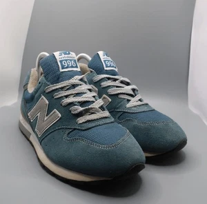New Balance 996 blau grau M996 Retro Dad Herren Größe 7,5 - gebraucht - Bild 1 von 8