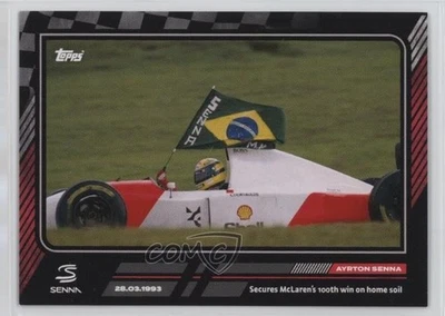 2023 The Story of /765 Ayrton Senna Secures McLaren's 100th win on home soil HOF - Image 1 of 2
