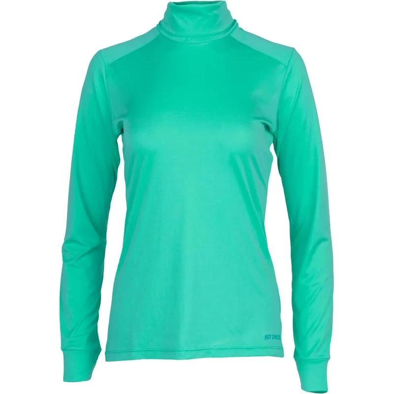 Hot Chillys Wopeach Skins Sólido Cuello en T Mujer Lagoon X-Pequeño - Caja Abierta Foto 1 de 4