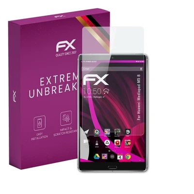 atFoliX Glass Protector for Huawei Mediapad M5 8 9H Hybrid-Glass - Image 1 of 4