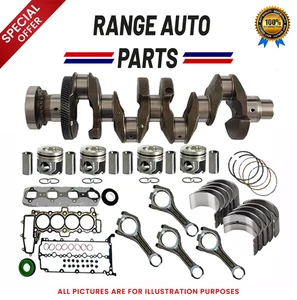 FOR LAND ROVER JAGUAR 204DTD 2.0D ALLOY STEEL CRANKSHAFT WITH ENGINE REBUILD KIT - Picture 1 of 7