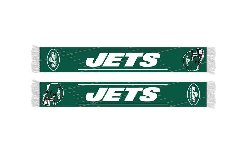 BDA New York Jets NFL kuscheliger Fan Schal 140cm x 20cm