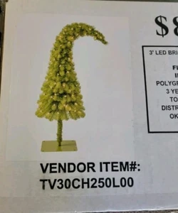 Hobby Lobby 3’ LED Bright Green Whimsical Tree 2024 The Grinch - In Hand! - Bild 1 von 12