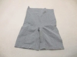 Under Where? Size M Womens Gray Cotton Blend High Rise Compression Shorts 8M - Picture 1 of 5