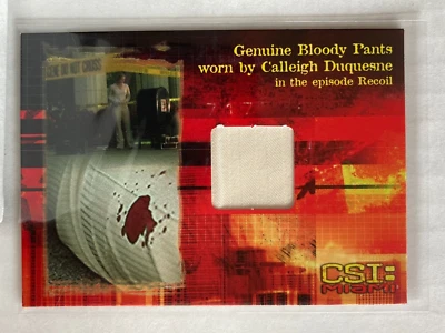 2005 CSI Miami S2 Costumes #CSIMS2-C3 Emily Procter bloody pants  NS01R01A - Image 1 of 2