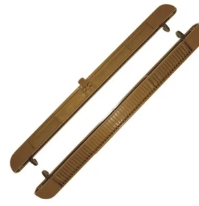 Tan Trickle  Slot Vents Window Ventilation uPVC/Timber Double Glazing 383mm - Picture 1 of 4