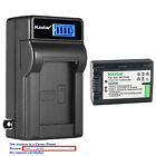 Kastar Battery AC Wall Charger for Sony NP-FH50 Sony DCR-SR47 DCR-SR48 DCR-SR50