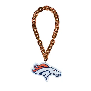 FOCO NFL Denver Broncos Team Big Logo Light Up Chain - Picture 1 of 3