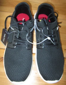 Nautica Goodreau Athletic Sneakers Shoes Men's 9 Black Red NEW - Picture 1 of 6