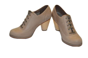 TIMBERLAND Women's Navali Earthkeepers Nubuck Lace Heels Shoes US 9.5 M MUST SEE - Picture 1 of 7