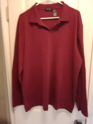 Axcess Men's Henley Long Sleeve Shirt XL - Image 1 of 4