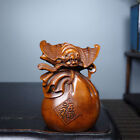 Chinese Boxwood Wood Carving Exquisite Bat Statue Nice Art Work Wooden Figurines