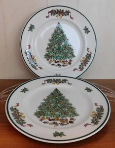 Johnson Brothers Victorian Christmas (2) piatti made in England vintage - Foto 1 di 3