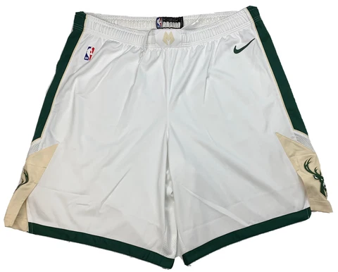Milwaukee Bucks Shorts NBA Team Issue Authentic Pro Nike NBA Size 50 Basketball Cover