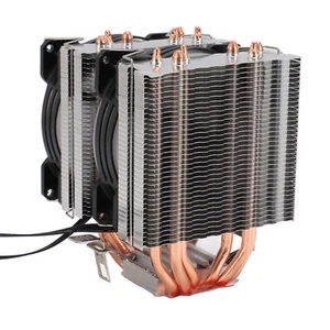 New CPU Air Cooler Tower 4pin 90mm 6 Heat Pipes CPU Cooler Computer CPU Coo - Picture 1 of 22
