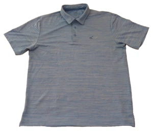 Camisa polo de golf Greg Norman para hombre manga corta Attack Life grande púrpura jaspeado - Imagen 1 de 10