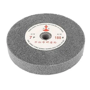 Uxcell a15051300ux0782 150mm Dia 25mm Thick 180 Grit Nylon Fiber Wheel Polishing - Picture 1 of 2