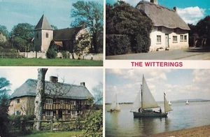Postcard - The Witterings - 4 Views - Picture 1 of 1