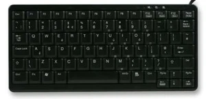 KEYBOARD MINI BLACK USB/PS2 - K82A - Picture 1 of 1