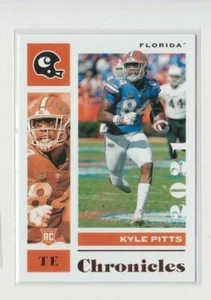 KYLE PITTS 2021 CHRONICLES DRAFT PICKS BRONZE PARALLEL CHRONICLES ROOKIE CARD!! - Picture 1 of 12