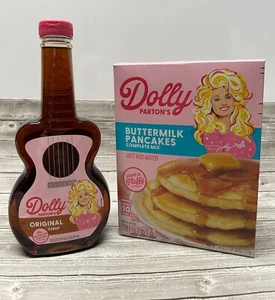 Dolly Parton's Buttermilk Pancakes Mix & Dolly Jarabe Original - Nuevo Sellado - Imagen 1 de 2