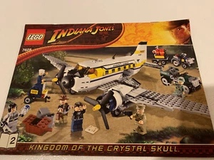 Lego 7628 (Book 2) ~ Indiana Jones ~ Instruction Book #2 ONLY NO BRICKS - Picture 1 of 5