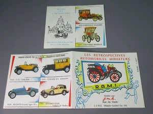 AX026 RAMI JMK LES RETROSPECTIVES DEPLIANT BROCHURE 1964 MUSEE ROCHETAILLEE - Imagen 1 de 9