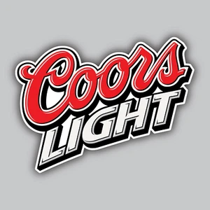 Coors Light Vinyl Sticker/Decal -Beer -Brewery -Lager -Hipster -Golden Colorado - Picture 1 of 2