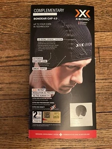 X-Bionic Bondear Kappe 4.0 schwarz/anthrazit hergestellt in Italien kostenloser Versand in die USA. - Bild 1 von 3