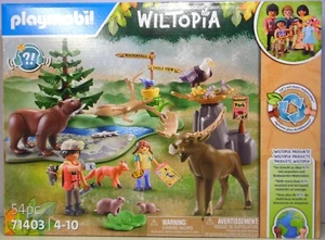 PLAYMOBIL Wiltopia 71403 Abstecher zu den Tieren Nordamerikas Bär Elch Adler NEU - Bild 1 von 2
