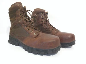 5.11 Brown Leather Tactical EVO 6" Light Waterproof Side Zip Boot Mens US 15 - Picture 1 of 6
