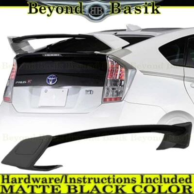 Alerón estilo TommyK negro mate para Toyota Prius 2010 2011 2012 2013 2014 2015 Foto 1 de 3