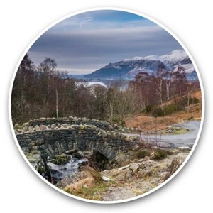 2 x Vinyl Stickers 20cm - Skiddaw Mountain Derwentwater England #46303 - Bild 1 von 8