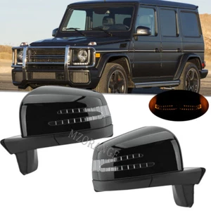 2x Rear View Door Mirror with blind spot For Mercedes Benz W463 G500 G63 G550 - Picture 1 of 15